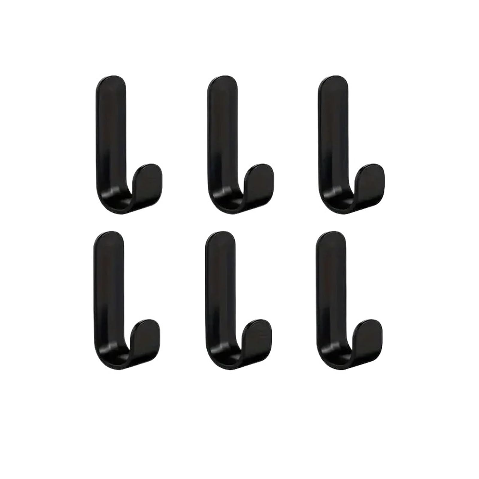 LUYSGBXR Hooks Strong Self-Adhesive J-Hook Waterproof Adhesive Hanging,Bathroom Towel Key Kitchen