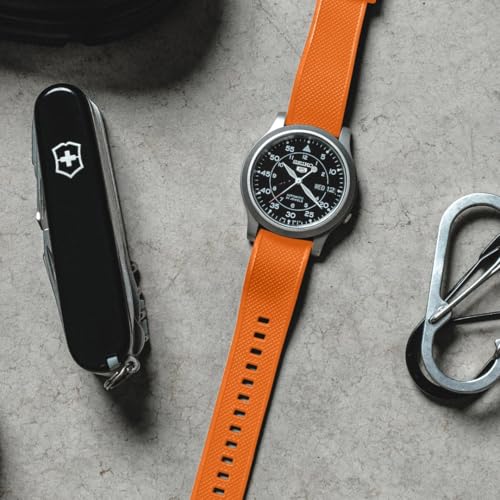 Image of BARTON Elite Silicone Watch Bands - Quick Release - Choose Strap Color & Buckle Color (Stainless Steel, Black PVD or Gunmetal Grey) - 18mm, 20mm, 22mm & 24mm Watch Straps