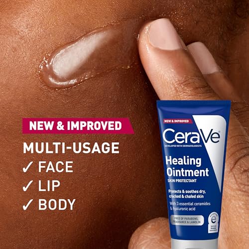 CeraVe Healing Ointment, Hyaluronic Acid Skin Protectant for Dry Skin, 3oz - image 7