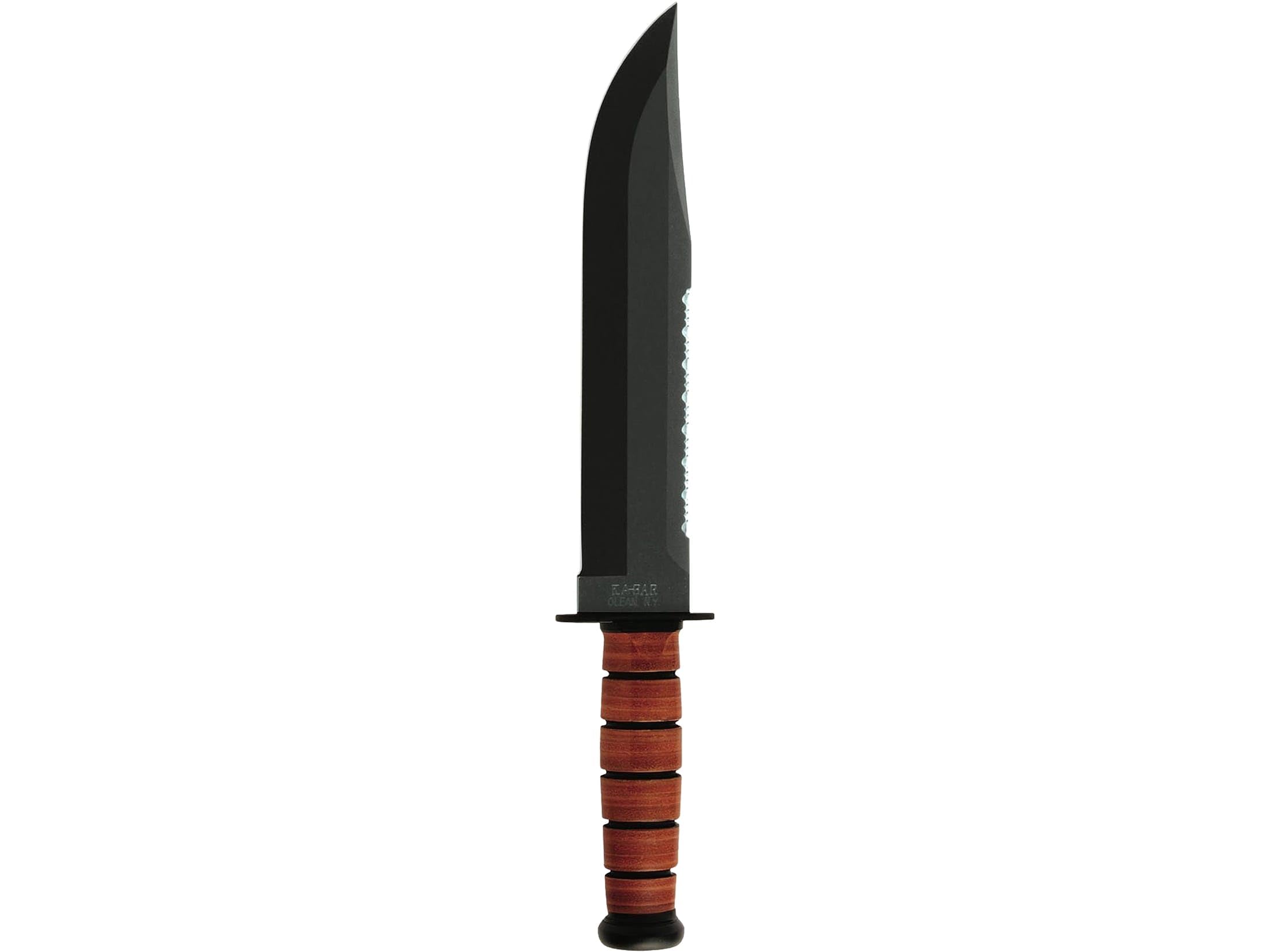 Ka-Bar Leather Handled Big Brother Knife