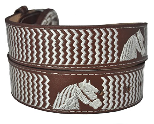 Men's Machine Embroidery Belt Style 82