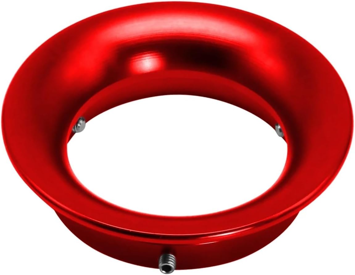 50/55mm gaźnik motocyklowy trąbka z filtrem powietrza dla PWK 21 24 26 28 30 PE 28 30 gaźnik TM VM 32mm 34mm (Color : 55mm red)