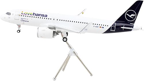 Miniatura 4 de GeminiJets G2DLH1198 Lufthansa Airbus A320neo 'Lovehansa' D-AINY Escala 1200