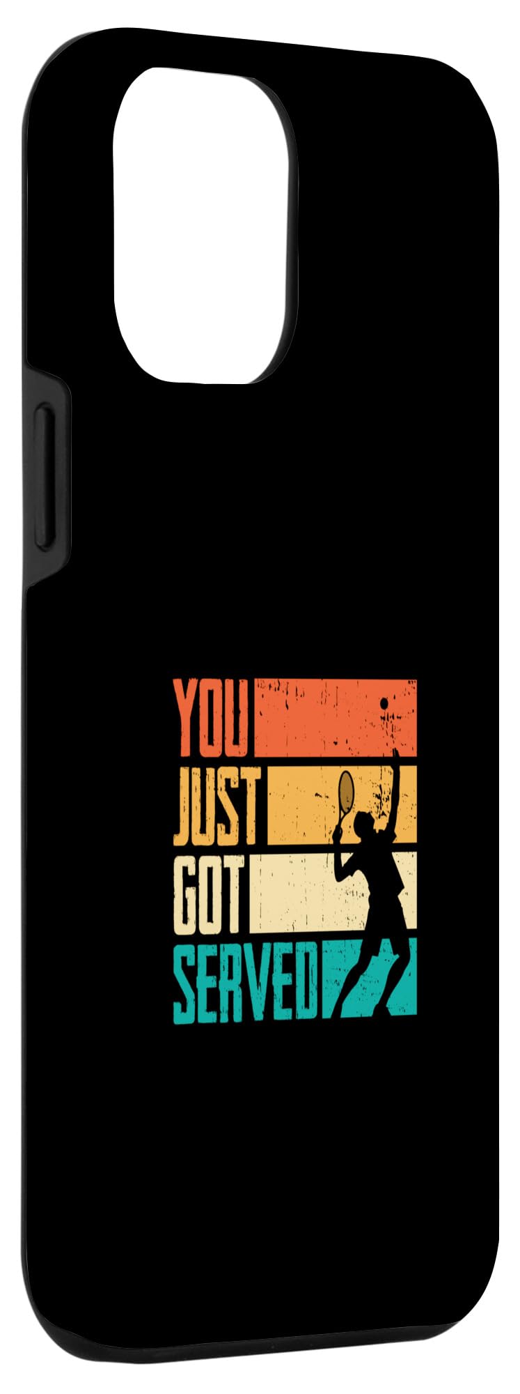 iPhone 12 Pro Max Sport Tennis You Just Got Served Case - Image 3