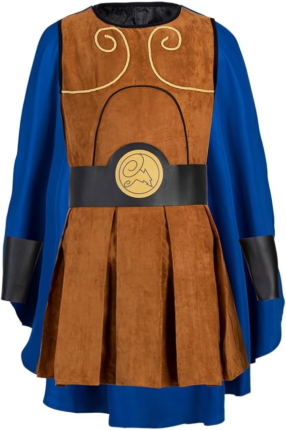 MelangCos Mens Hercules Costume Roman Soldier Cosplay Uniform Halloween Outfit
