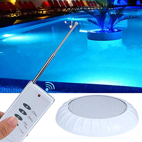 Luz de piscina RGB, luz subaquática de brilho para lagos de peixes de piscina