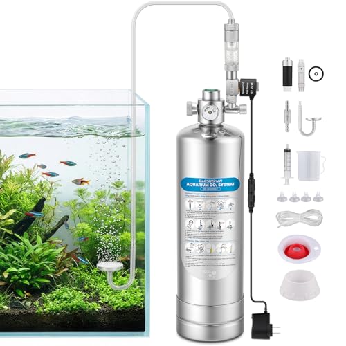 BAOSHISHAN 2L Aquarium Co2 System with Precision...