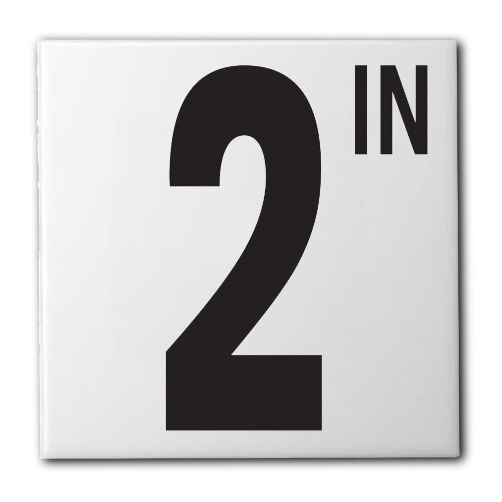 Ceramic Swimming Pool Waterline Depth Marker 