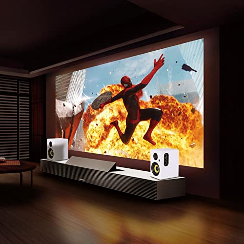 Sanyun SW206 Enceintes d’étagère Double Mode 80 W – Mode Moniteur et Mode HiFi – Haut-Parleur en Fibre de Carbone 4 Pouces – Tweeter à dôme en Film de Soie 25 cœurs – Blanc - Les Beatles, Paul McCartney, John Lennon, RIngo Starr, George Harrison Sanyun SW206 Enceintes d'étagère Double Mode 80 W - Mode Moniteur et Mode HiFi - Haut-Parleur en Fibre de Carbone 4 Pouces - Tweeter à dôme en Film de Soie 25 cœurs - Blanc – Image 5
