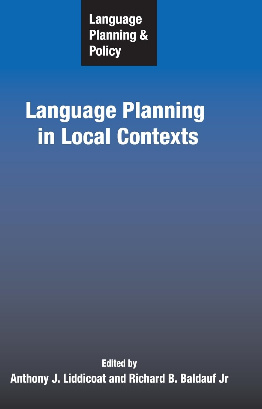 Buy Language Planning and Policy: Language Planning in Local Contexts: 9 — BookShops.in