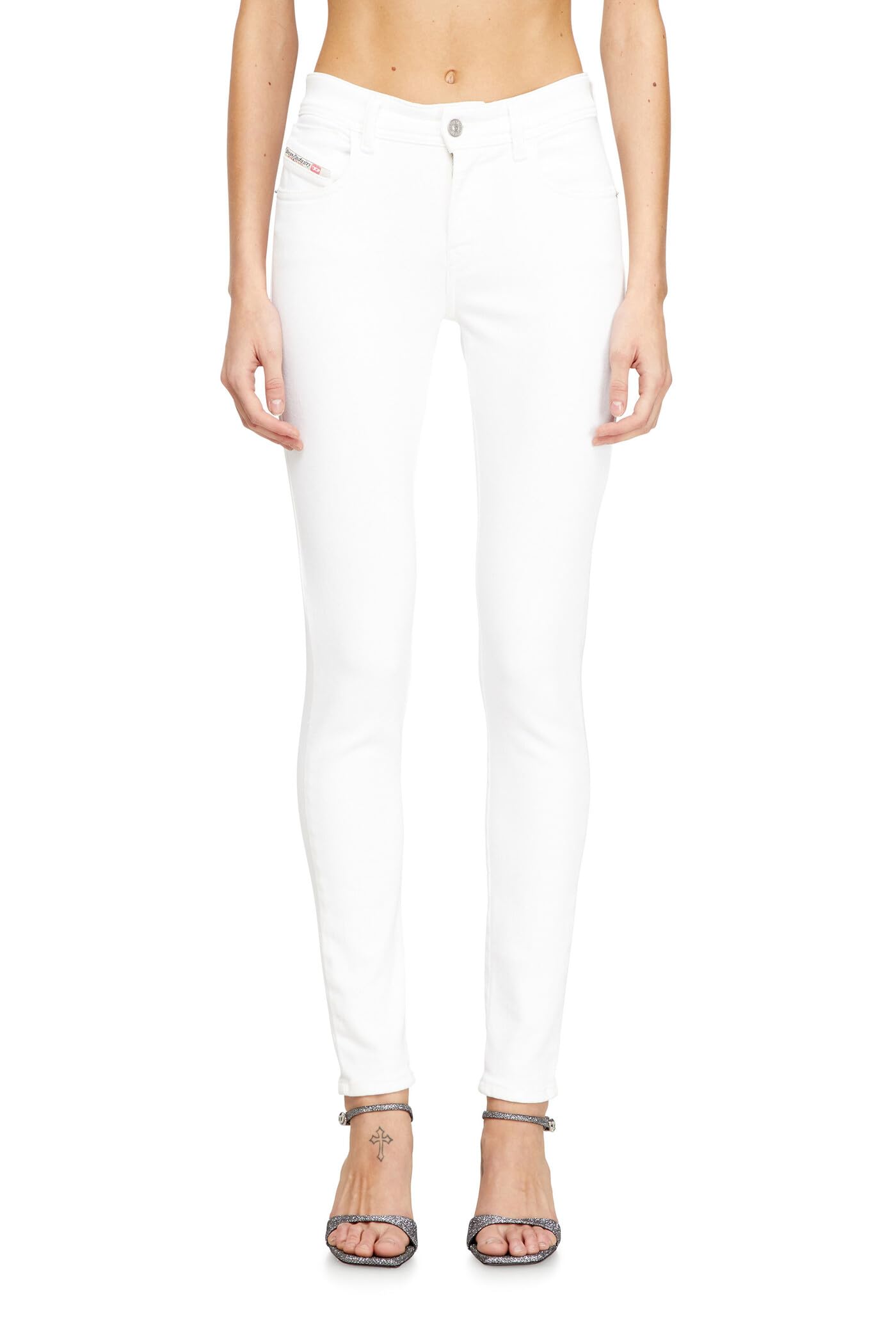 Diesel , Damen, Jeans, Weiß, W27 L32 