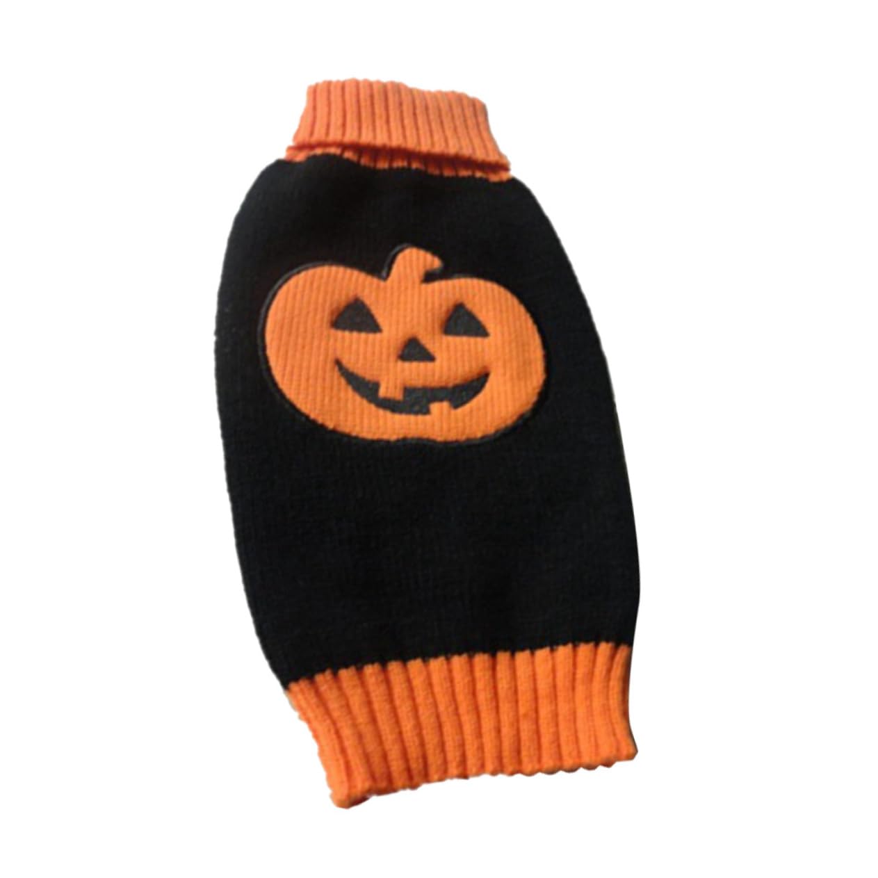 Pull en tricot pour chien Happyyami col roulé chaud vêtement automne hiver chiot