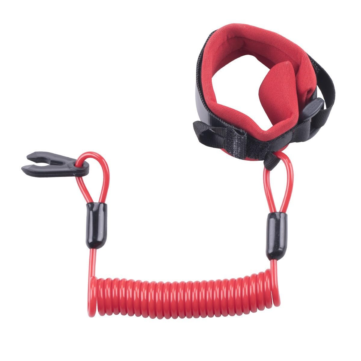 Compass-Yang Universal Boat Kill Switch Keys Lanyard Wrist Strap for Mercury Yamaha Honda, Tohatsu Johnson Evinrude Suzuki EW2-68348-00-00 EW268348000 6K8-82556-00-00