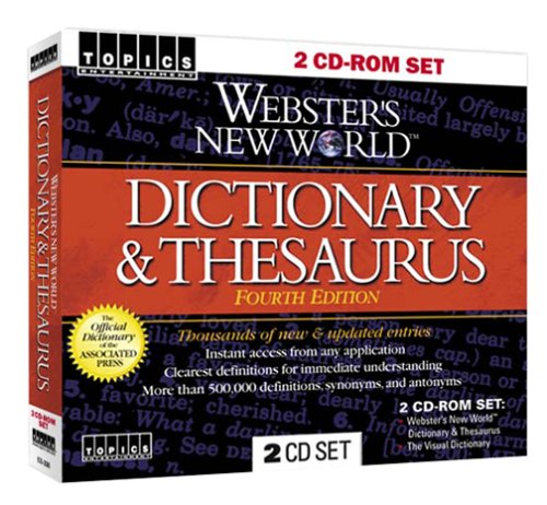 Webster's New World Dictionary and Thesaurus (Jewel Case)