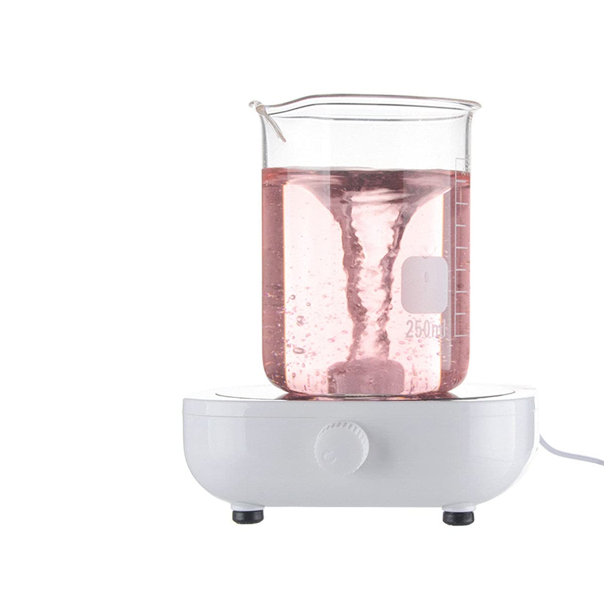Agitador MagnéTico De Laboratorio, Mezclador Agitador MagnéTico Fuerte con Barra De AgitacióN Mini Mezclador Suministros De Laboratorio, 200-4000 RPM, Capacidad De AgitacióN De 2000 Ml