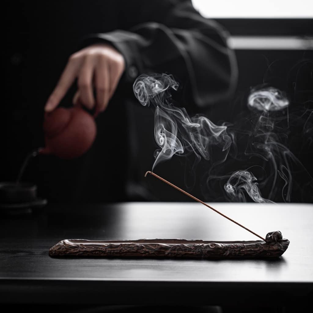 Incense Burner 10 Inch Incense Holder, Ceramic Incense Burner Holder for Home Decor or Ash Catcher, for Home Office Yoga Counters Meditation Room Incense Holder