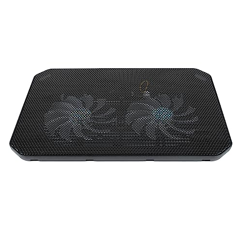 Base de refrigeración para laptop con luces LED y ventilador silencioso miniatura 5