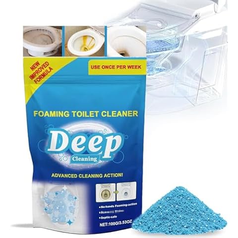 VOKSODHCK Foaming Toilet Cleaner 2024 Upgrade, Foam Toilet Cleaner, Toilet Bowl Cleaners, Self Activating Powder for Miracle Toilet Bowl Cleaning Cover