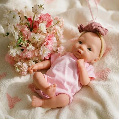 Muñeca bebé de silicona realista 10 pulgadas OtardDolls miniatura 5