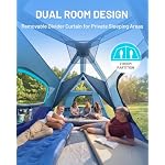 TIMBER RIDGE 6/10 Person Instant Cabin Tent for Camping, Setup in 60s - Image 4