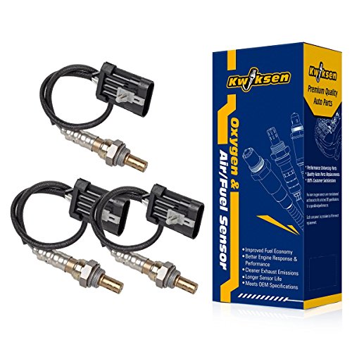 Kwiksen Heated Universal 3Pcs 234-4012 Oxygen O2 Sensor 1 2 Upstream Downstream Replacement for Blazer S10 4.3L 1996 1997 1998 1999 2000 2001