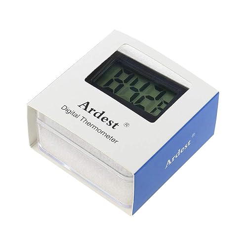 Miniatura 8 de Termómetro digital para refrigerador, pantalla LCD, termostato para horno, congelador, higrómetro electrónico de temperatura con sonda para