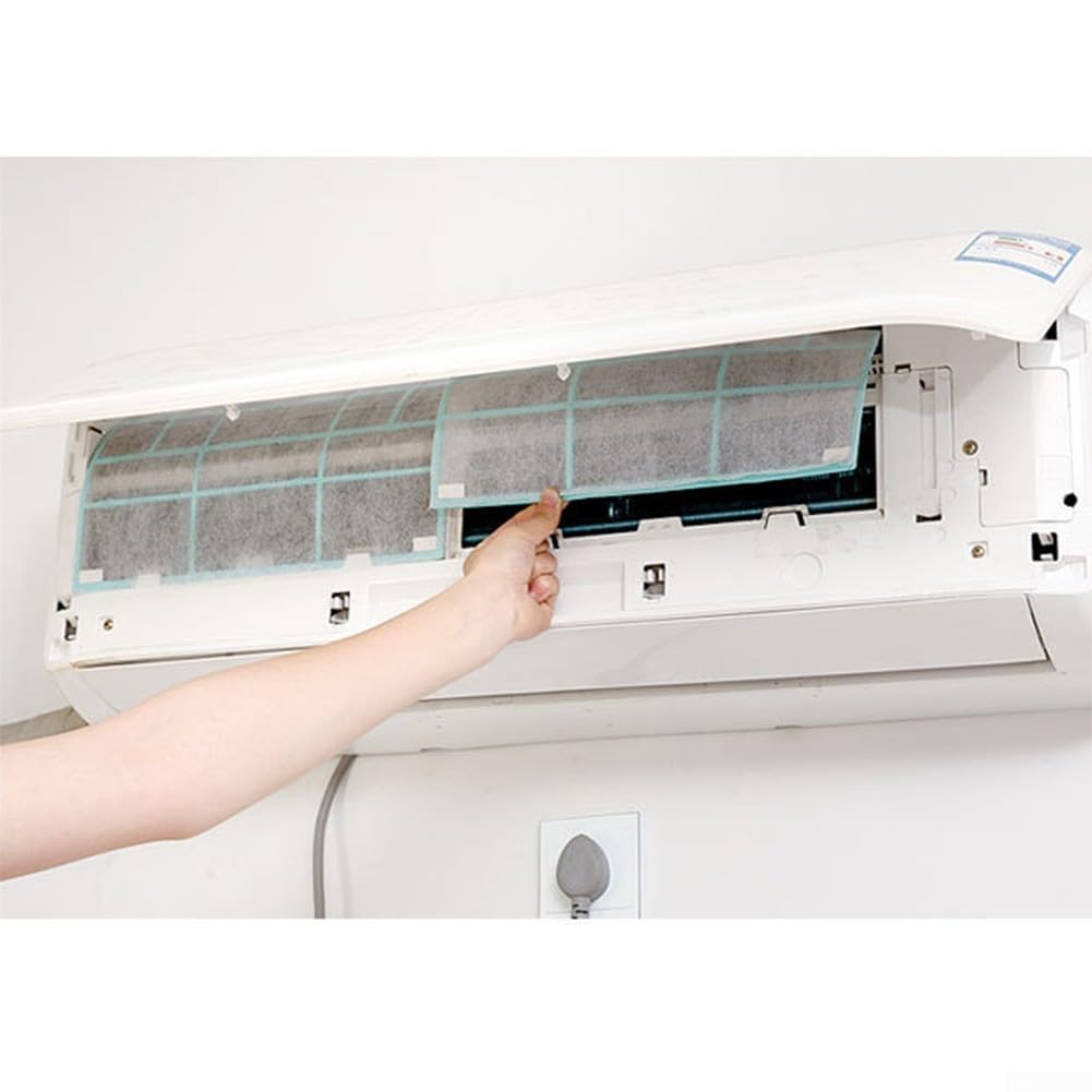 2 Filtri Antipolvere Per Condizionatore Midea – Schermi 29,7x28 Cm, Facili Da Installare, In Plastica Robusta