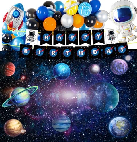Fondo fotografía Algasan espacio exterior galaxia 59.1x35.4" miniatura 3