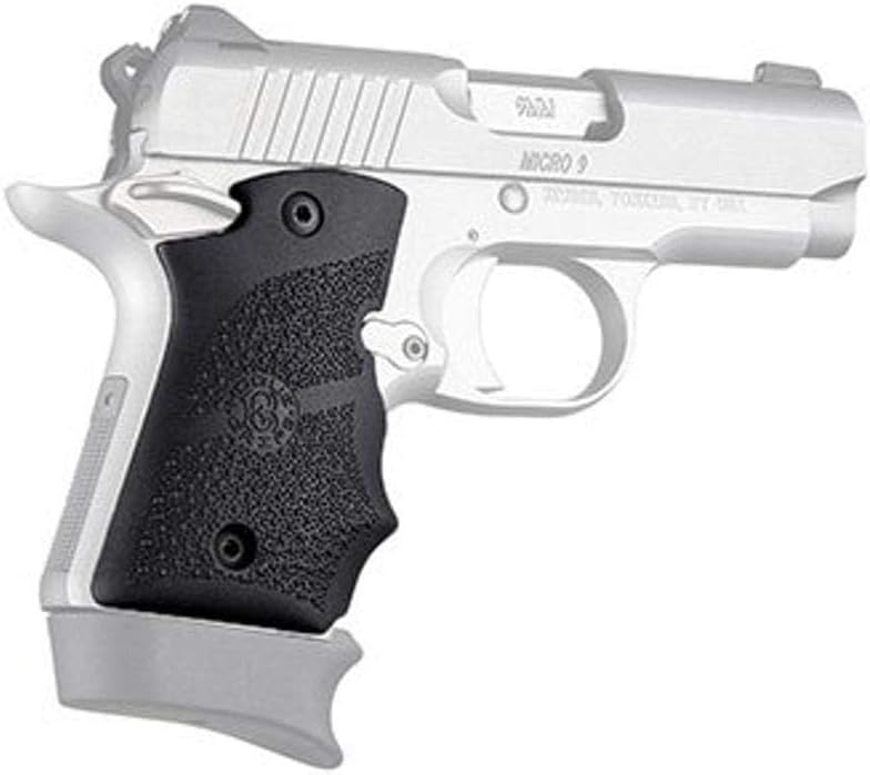 Hogue 39080 Kimber Micro 9 Ambi Safety Rubber Grip