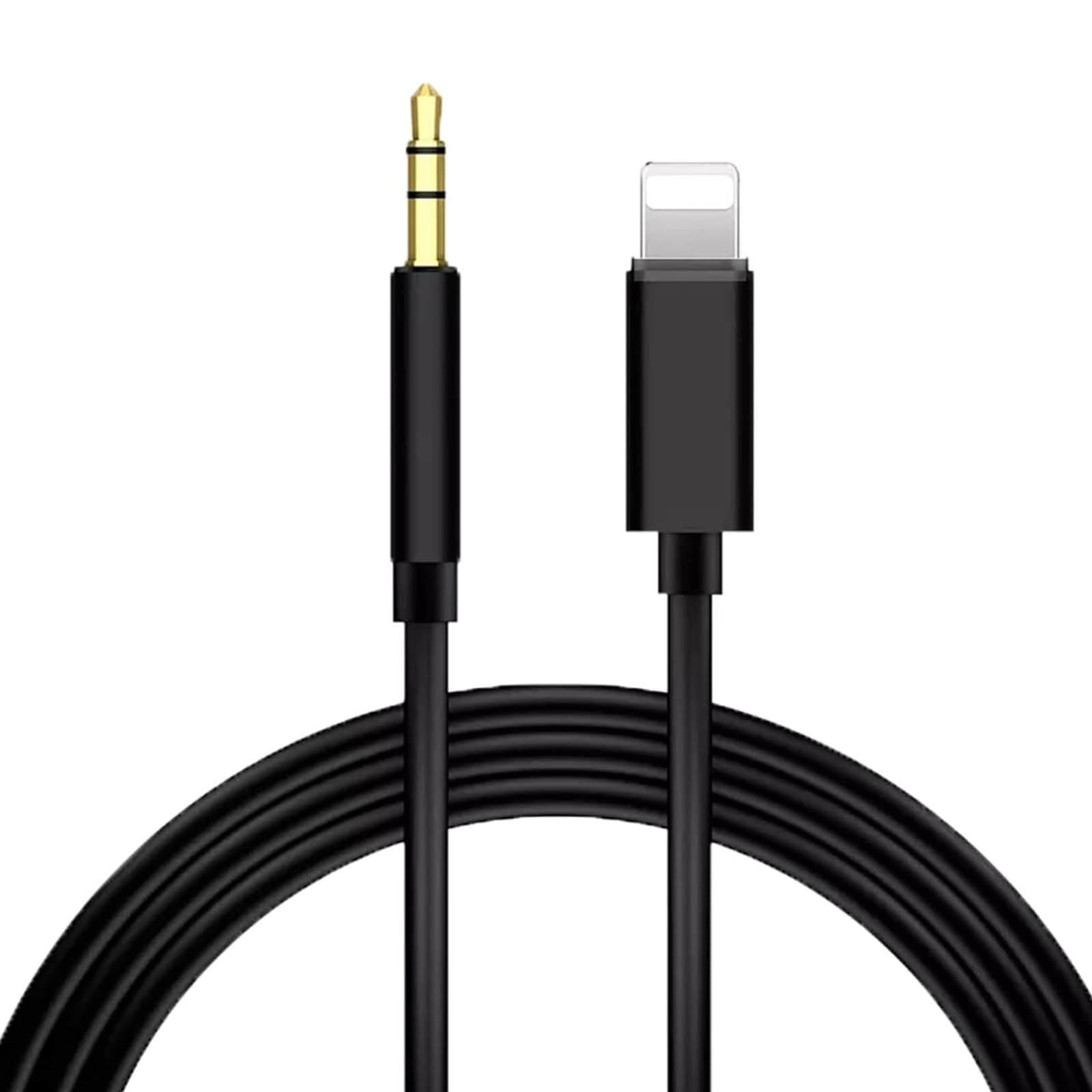 Cavo AUX Per IPhone | Jack 3.5mm A Lightning | 1 Metro | Per Auto, Altoparlanti, Cuffie | Audio Chiaro