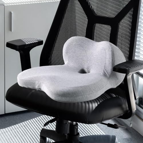 Coussin de chaise de bureau ergonomique pour corriger la posture et éviter les glissements