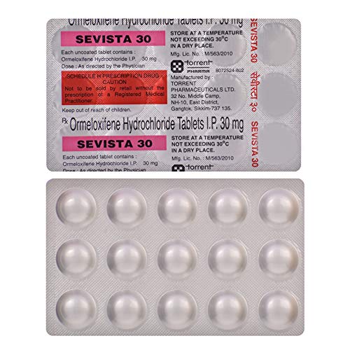 Sevista 30 Mg Blister Pack Of 15 Tablets Amazon In Health Personal Care