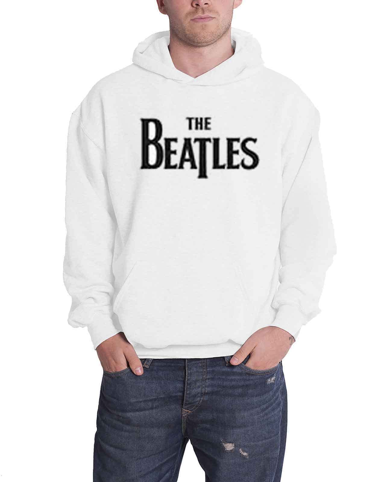The Beatles Sweat à capuche Let It Be 3 Savile Row pour homme, blanc, taille XXL, BLANC, XXL - Les Beatles, Paul McCartney, John Lennon, RIngo Starr, George Harrison The Beatles Sweat à capuche Let It Be 3 Savile Row pour homme, blanc, taille XXL, BLANC, XXL