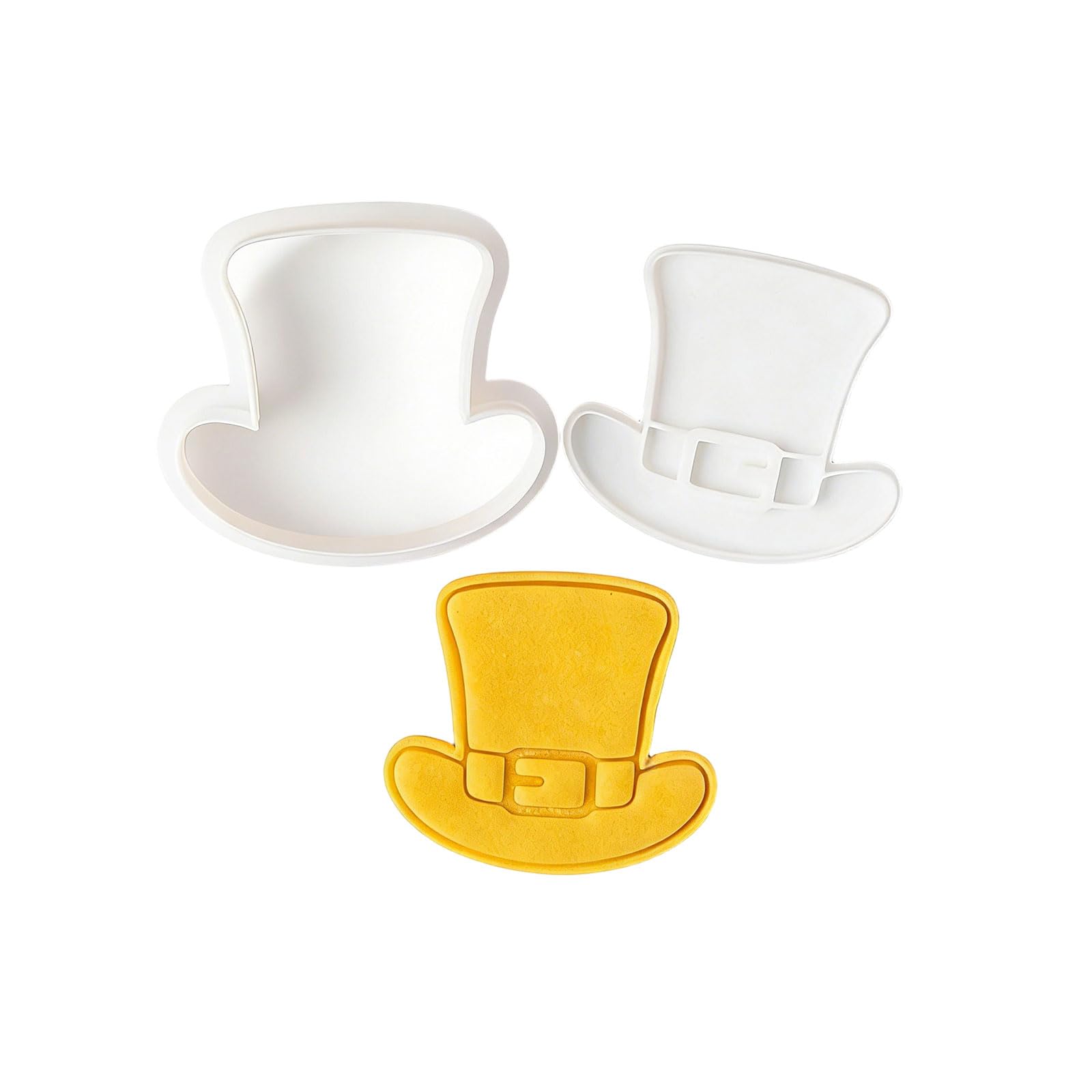 LUCKGONI Irish Festives Biscuits Cutter Set For Patricks Day Baking Decorating Cookie Stamps Press Shamrocks Shape