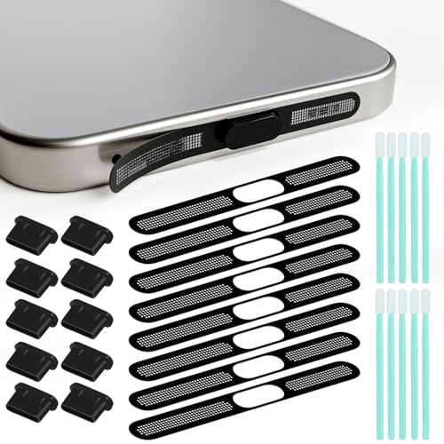 Malla antipolvo para iPhone 16 Pro para solucionar problemas de audio sucio por pelusas
