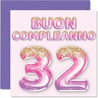 Biglietti speciali per il 65° compleanno per un'amica, regalo di sessantacinquesimo traguardo per donne, palloncini e regali dai colori pastello