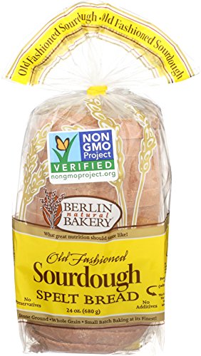 Berlin Natural Bakery, Old Fashioned Sourdough Spelt Bread, 24 Oz (Frozen)
