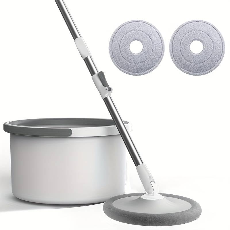 BLURISM Spin Mop and Bucket Set with Self Separates Dirty and Clean Water Spinning Mop and Bucket for Floor Cleaning, Wet and Dry in One Microfiber Spin Mop System with 2 Pads (B0CXSW71KK) Amazon Price History, Amazon Price Tracker