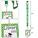 Ceiba Tree Owl Hall Pass Lanyards – Set of 6 (Hall, Office, Library, Nurse, Boy & Girl) with Breakaway Buckle for Students, Teachers & Office Supplies