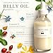 Kcaonni True Belly Serum - Organic Firming & Cellulite Appearance & Hydrating Belly Oil for Stretch Mark, Belly Oil For Pregnant Women, Promotes Skin Nourishment & Suppleness, 100ml (1PCS)