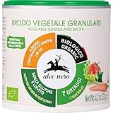 ALCE NERO(アルチェネロ) 有機 野菜ブイヨン パウダー タイプ 120g (オーガニック イタリア産 添加物不使用 化学調味料不使用 顆粒タイプ)