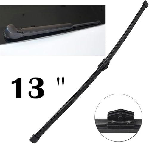 Miniatura 5 de Juego de limpiaparabrisas delantero y trasero compatible con Audi Q2 2016-2023 limpiaparabrisas y ventanas, cepillos de lluvia de 24 + 19 + 13