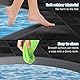 Starvortex 1M Schwallschutzleiste Dusche, 4cm Höhe Wasserbarriere, Selbstklebend Gummi Dusche Wasserstopper, Flexible Schwallschutz, Schwallschutzleiste für Duschschwelle Küchenspüle Badewanne (Grau)