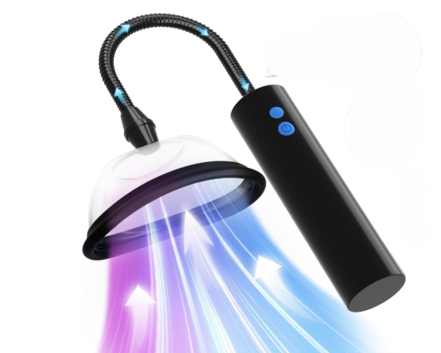 Nipple Automatic Vacuum with 3 Powerful Modes, 5 Cups Included VP26309