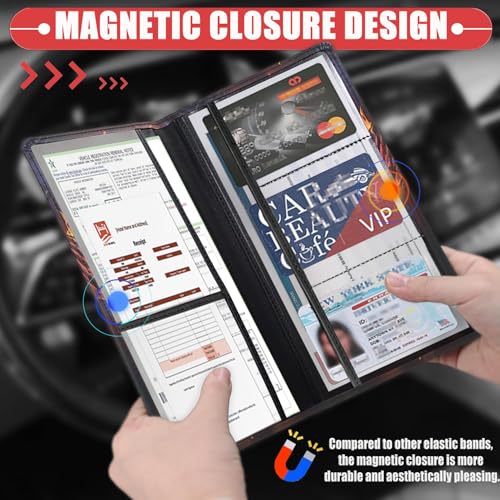 Organizador para auto PU resistente miniatura 4