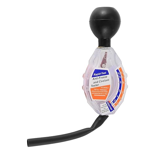 Coolant Tester Accessory, Dial Type Antifreeze Coolant Car Battery Hydrometer