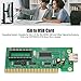 HEITIGN Isa to USB Adapter Card Isa to USB Interface Card Isa to USB Card Plug and Play Widely Compatible Easy to Use Stable Isa to USB Board for Industrial Computer