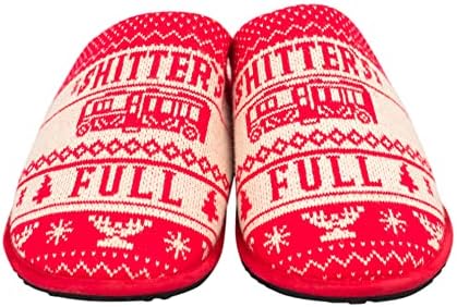 Costume Agent Christmas Movie Cousin Eddie Shitter's Full Slippers | Image 1