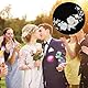 23cm Stirnband Braut Haarranke, Blumen Blatt Brautschmuck, Silber Reben Stirnband, mit Perlen, Strass, Haarschmuck Hochzeit, Brautschmuck Haare Perlen Blumen, für Bräute, Mädchen