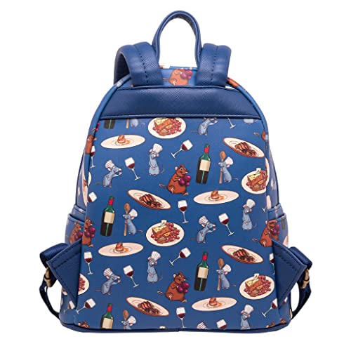 Loungefly Disney Pixar Ratatouille Remy and Emile Allover Print Backpack2